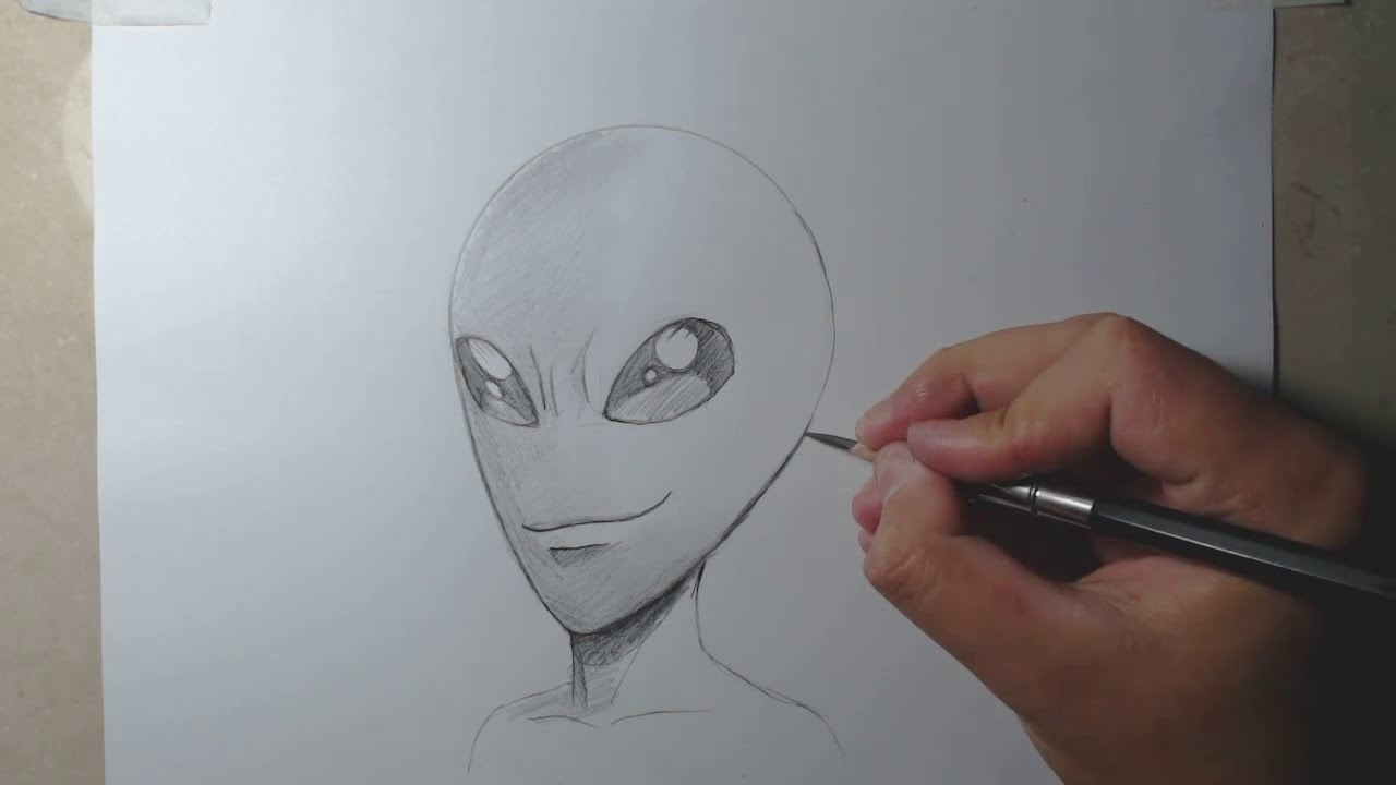 Curso de Desenho: Como Desenhar Aliens-(How to draw aliens) 